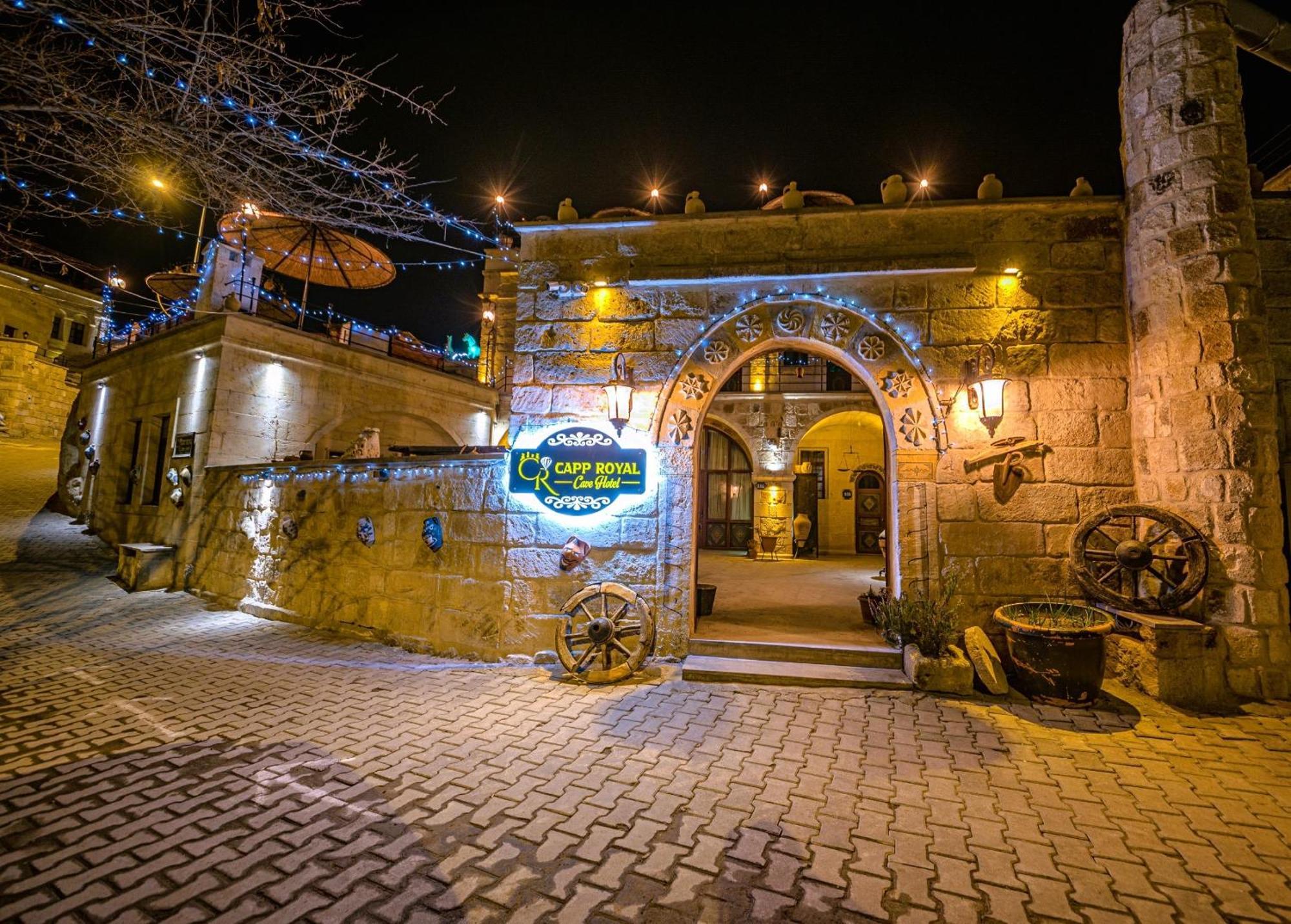 Capp Royal Cave Hotel Ürgüp Exterior foto